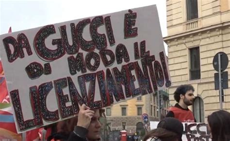 gucci sciopero dipendenti